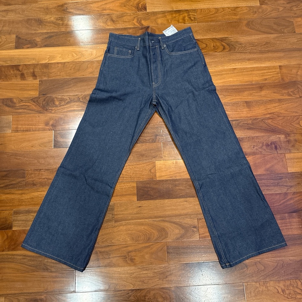 Acne Dark Blue Bootcut Jeans